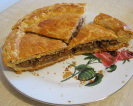 Ленивая пахлава с измельченными орехами