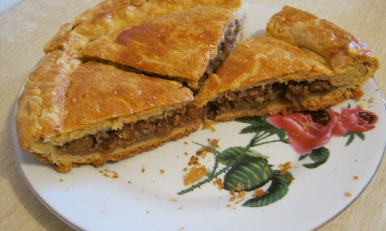 Рецепт ленивой пахлавы с измельченными орехами