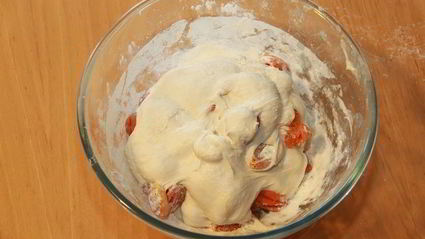 абрикосовая фокачча с лимончелло