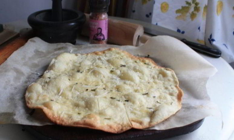 Рецепт бездрожжевой фокаччи