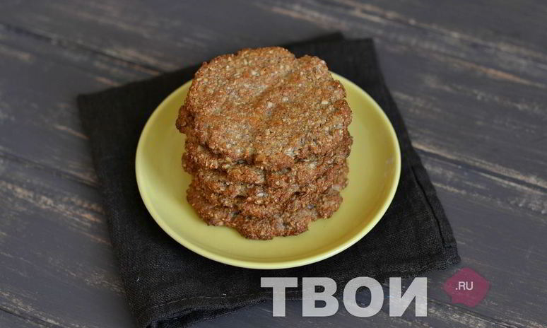 Рецепт диетических лепешек без муки