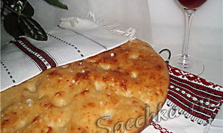 Рецепт фокаччи с сыром