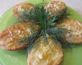 Грузинские лепешки мчади из кукурузной муки