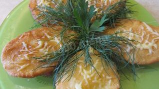 Грузинские лепешки мчади из кукурузной муки