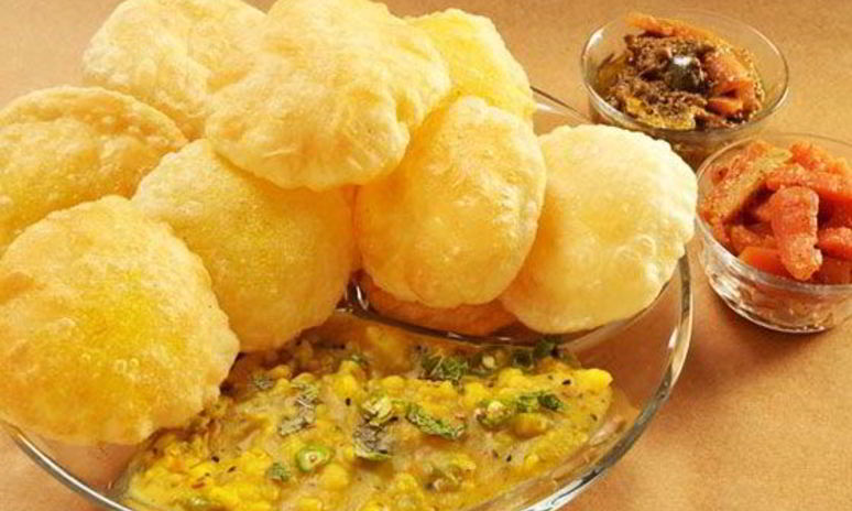 Рецепт индийских лепешек пури