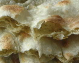 Хлеб-лепешка с ореховой травой