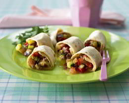 Лепешка с рататуем