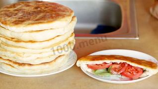 Лепешки хлебные