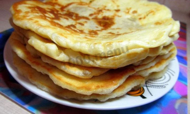 Рецепт лепешек на молоке