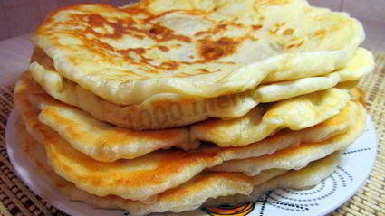 лепешки на молоке