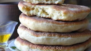 Лепешки на простокваше на сковороде