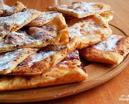 Лепешки на заварном тесте