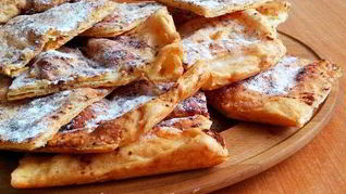 Лепешки на заварном тесте