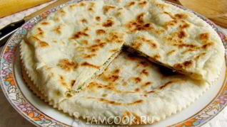 Лепешки с брынзой и зеленью