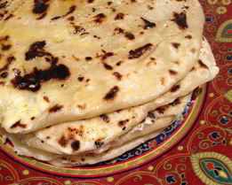 Лепешки с брынзой