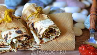 Лепешки с картошкой