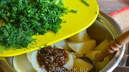 лепешки с картошкой