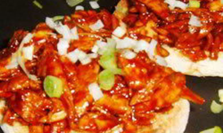 Рецепт лепешек с курицей по-азиатски