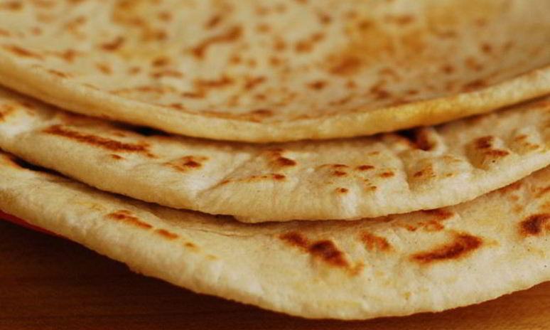 Рецепт лепешек с начинкой на сковороде