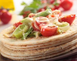 Лепешки с овощами и сыром