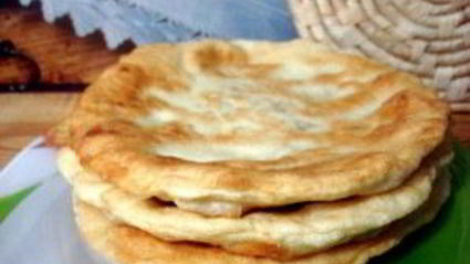 лепешки с сыром на сковороде