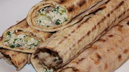 лепешки с сыром тофу