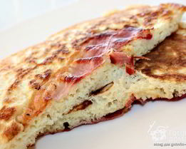 Липпетские блинные лепешки с беконом