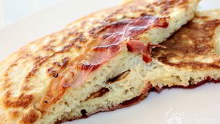 Липпетские блинные лепешки с беконом