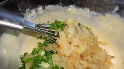 луковая лепешка