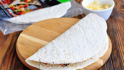 мексиканская лепешка с начинкой