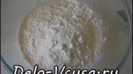 пресная лепешка на кислом молоке