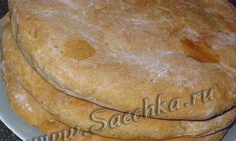 Рецепт ржаных лепешек с медом