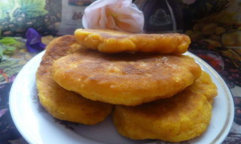 Рецепт тыквенных лепешек