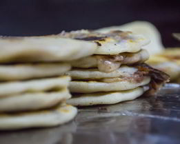 Узбекская сдобная лепешка без дрожжей