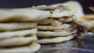 Узбекская сдобная лепешка без дрожжей