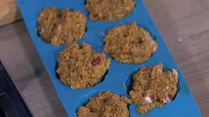 ароматные новогодние маффины