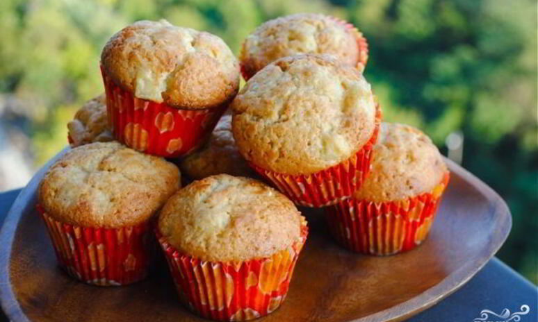 Рецепт имбирных маффинов с яблоками