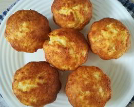 Кокосово-творожные маффины