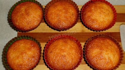 лимонные маффины с лимоном