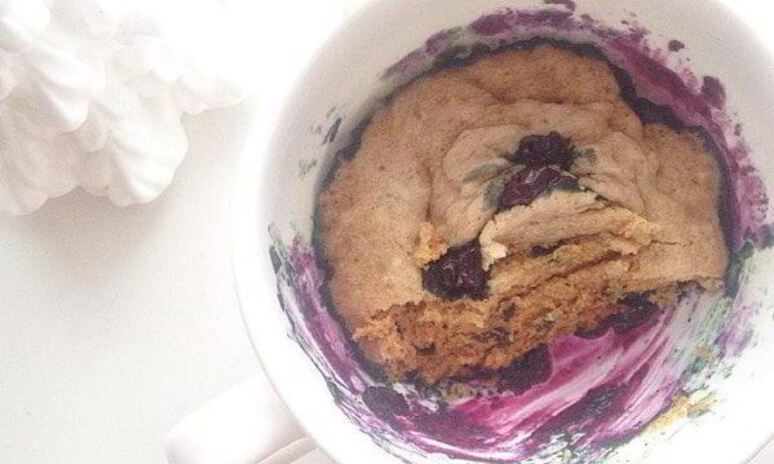 Рецепт маффина с черникой