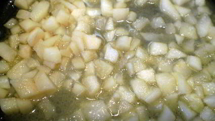 маффины из печени с яблочно-мятным соусом