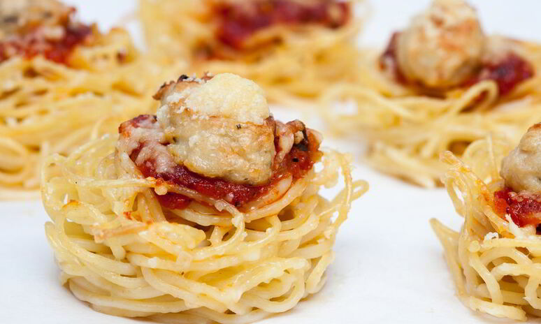 Рецепт маффинов из спагетти