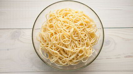 маффины из спагетти