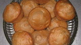 Маффины на кислом молоке с яблоками