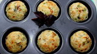 Маффины несладкие из куриных грудок