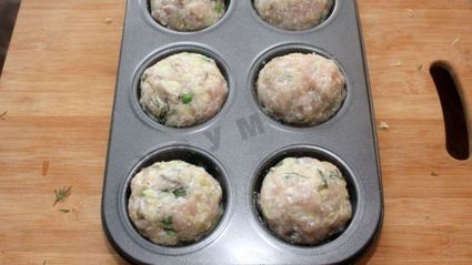 маффины несладкие из куриных грудок