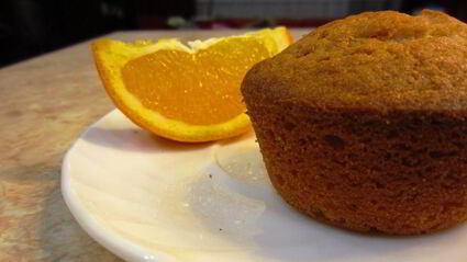 маффины с апельсинами