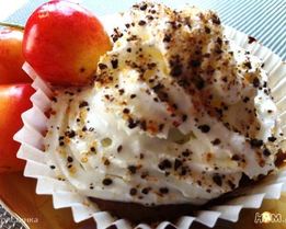 Маффины с черешней