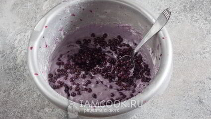 маффины с черникой