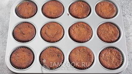 маффины с черникой